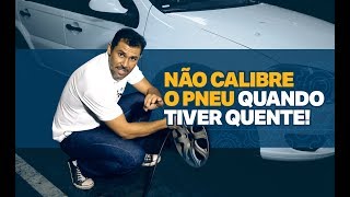 Por que não CALIBRAR O PNEU QUENTE do carro [upl. by Atsylak]