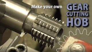 How do I make my own gear hobs Gear cutting [upl. by Ahael]