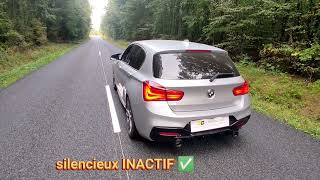 BMW F20 135i échappement sur mesure  shorts shortvideo [upl. by Yaker]