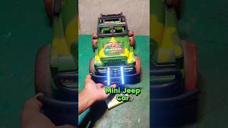 How to make mini rc jeep car rcjeep jeep shorts car diy [upl. by Birdie]