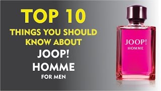 Top 10 Things About Joop Homme for men [upl. by Eniliuqcaj]