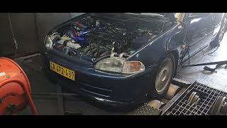 Honda b20b vtec in for a std Dicktator Management System tuning from R800 [upl. by Sonya530]