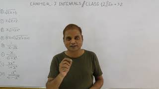 Class 12 Chapter 7 Integrals Exercise 72  NCERT Solutions no 6 to 10  PART 6 [upl. by Annaej]