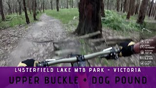 Upper Buckle 3  Dog Pound 17  Lysterfield Lake MTB Park [upl. by Eimaraj937]