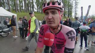 Mark Padun  Interview at the finish  MercanTour Classic AlpesMaritimes 2023 [upl. by Aloeda]