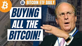 ETFs On Pace To Buy 13X Daily Bitcoin Supply [upl. by Ttenaej]