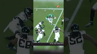 Saquon Barkley Hurdle jets saquonbarkley nfl [upl. by Undry]