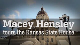 Macey Tours the Kansas Capitol [upl. by Bautram]