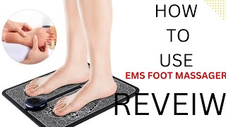 EMS foot massager [upl. by Aronas549]