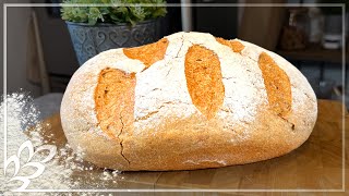 Rustikales Bauernbrot backen mit Gelinggarantie [upl. by Ewen]