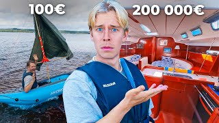 Testataan 100€ vs 200000€ vene [upl. by Breanne]