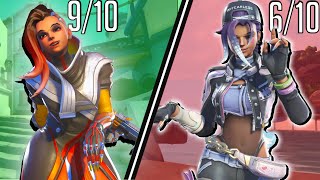 Ranking ALL 31 SOMBRA SKINS in Overwatch 2 [upl. by Thissa267]