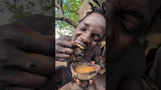 its incredible Cookies Meals🤤See Hadza enjoy breakfast food 😋So delicious culture bushmen [upl. by Lexi]