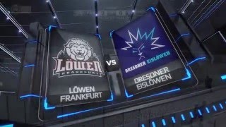 DEL2 Highlights 45 Spieltag  Löwen Frankfurt vs Dresdner Eislöwen [upl. by Iaw]