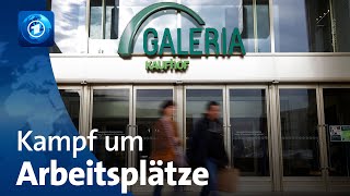 Galeria Karstadt Kaufhof verdi will um Arbeitsplätze kämpfen [upl. by Lleruj484]