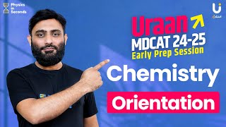 mdcat  Chemistry Orientation  Uraan MDCAT 202424 Teacher Pace Session [upl. by Ygiaf]