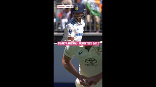 MitchellStarc took notes from the 1st Test against Jaiswalquot [upl. by Greenquist]