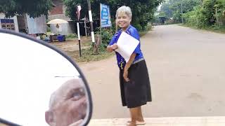 Rund tur inlandsbyen Bana Lai Sakon Nakhon Thailand video 1 [upl. by Harriott984]