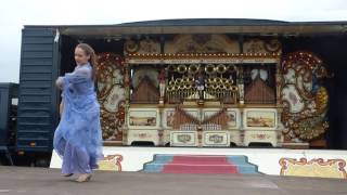 Fairground organ dancing  Weeting Steam Engine Rally 2017 [upl. by Malia]