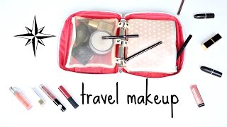 What´s in my travel makeup bag  funnypilgrim [upl. by Sirk902]