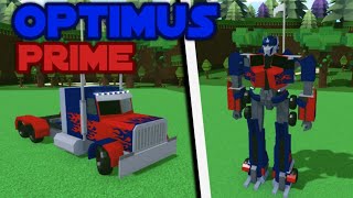 Optimus Prime Almost Done Transformer  Build a Boat For Treasure [upl. by Lelah]