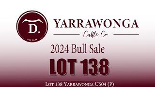 Lot 138 Yarrawonga U504 P [upl. by Araet]