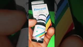 healthylifestyle youtubeshorts trendingshorts  Zincovit Drops for baby Uses in Hindi  Zincovit [upl. by Cressida]