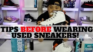 TIPS BEFORE WEARING USED SNEAKERS RESHOEVN8R ADVANCED SHOE DEODORIZERDISINFECTANT REVIEW [upl. by Oiznun]