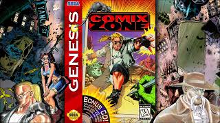 Comix Zone 09 Episode 2 Page 12 SEGA GENMD  OST [upl. by Onaireves415]