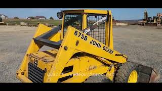 1993 DEERE 675B For Sale [upl. by Yreneh]