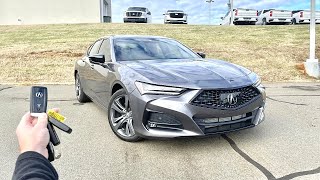 NEW Acura TLX SH AWD A Spec Start Up Test Drive Walkaround POV and Review [upl. by Alahc]