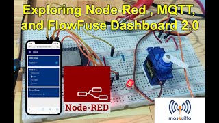 Exploring NodeRed Dashboard 20 and MQTT  Step By Step Guide [upl. by Palua]