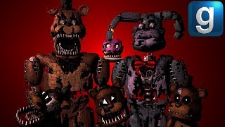 Gmod FNAF  Review  New Nightmare Ragdolls Part 1 [upl. by Brigitte]