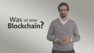 kurzerklärt Was ist eine Blockchain [upl. by Aeriel676]