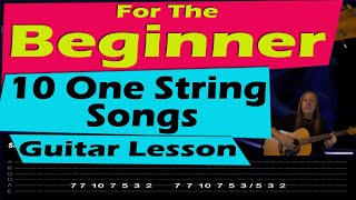 One String Guitar Songs [upl. by Leihcey]