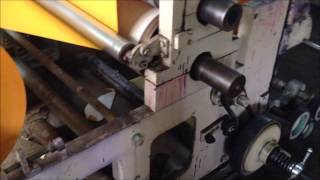 PAPER EMBOSSING MACHINE IN INDIA DELHI [upl. by Onidranreb]