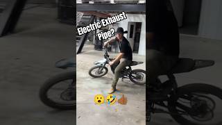 eridepross need to make a electricbike exhaust pipes emoto mx youtubeshorts youtube mxlife [upl. by Sinnaiy]