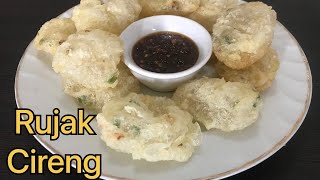 Resep cireng renyah bumbu rujak [upl. by Nnyledam]