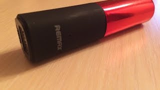 Power bank Remax LipMax [upl. by Nilson984]