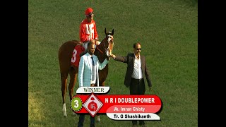 N R I Doublepower with Imran Chisty up wins The Godolphin Barb Million 2023 [upl. by Gypsy939]