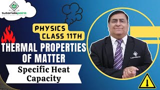 Class 11th – Specific Heat Capacity  Thermal Properties of Matter  Tutorials Point [upl. by Armil]