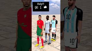 Help Ronaldo From Mbappe Slap✅🥺shorts trendingshorts [upl. by Eilraep]