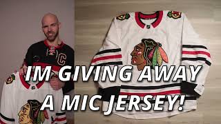 Im Giving Away a MIC HOCKEY Jersey [upl. by Sadnak]