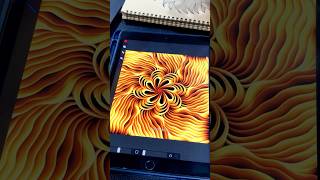 🧡💛🎨✨ satisfying mandalaart mandaladrawing relaxing youtubeshorts viralvideos art artist [upl. by Rozamond]