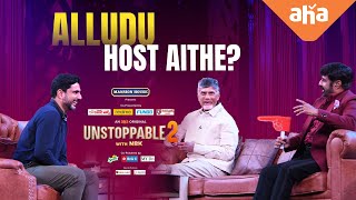 Lokesh Becomes the Host of Unstoppable with NBK  Nara Chandra Babu Naidu  ahaVideoIN [upl. by Jahdol729]