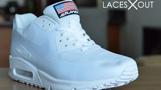 How to Lace Air Max 90s  3 Variations  Step by Step Tutorial [upl. by Tara]