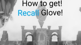 How to get Recall Glove  Repressed Memories Badge Slap Battles Recall Glove [upl. by Ynner]