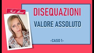 Disequazioni con valore assoluto FACILISSIMO METODO da applicare 1 [upl. by Clymer]