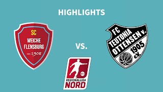 8 Spieltag Regionalliga Nord 2425  SC Weiche Flensburg 08  FC Teutonia 05 Ottensen  Highlights [upl. by Vigen]