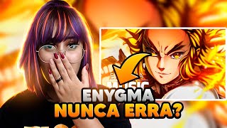 REACT Pilar das Chamas  Rengoku Kimetsu no Yaiba  Enygma [upl. by Ainola399]